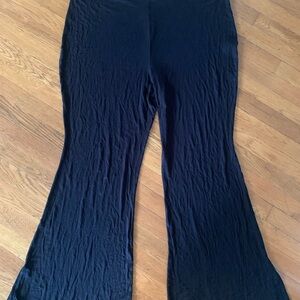 PrettyLittleThing Flare Black Leggings